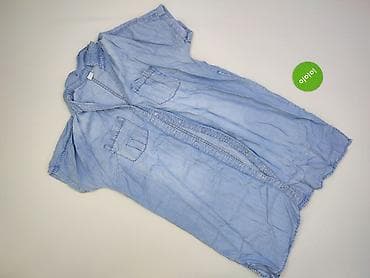 blekitna: Denim, Sukienka damska, rozmiar L — 2