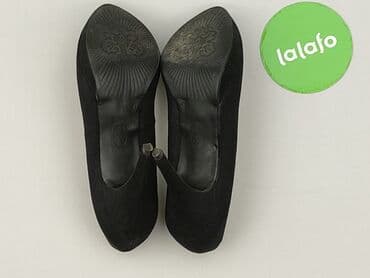 czerwone sandały na słupku ccc: Półbuty damskie, rozmiar 41 — 5