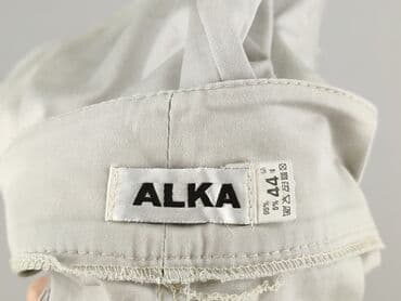 legginsy woskowane push up: Spodnie materiałowe damskie, rozmiar 2XL — 4