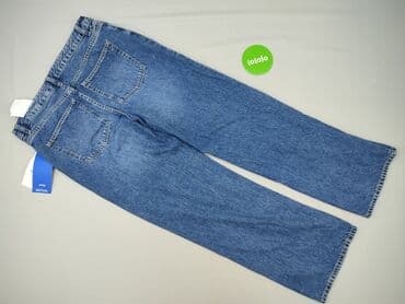 sinsay dżinsy z wysokim stanem: Denim, Jeansy damskie, rozmiar M — 11