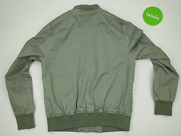 basic apparel kurtki: Męska kurtka bomber w kolorze khaki/oliwkowym. - Krój: klasyczny — 3