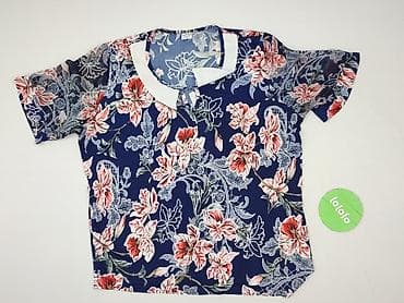 blue motion shirt: Bluzka damska, rozmiar 4XL — 2