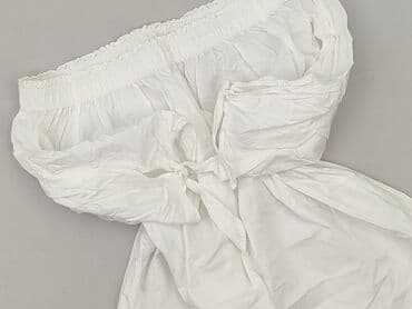 hm bluzki z krótkim rękawem: H&M L.O.G.G., Bluzka damska, rozmiar S — 1