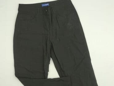 zara woskowane spodnie: Material trousers for women, size S (EU 36) — 1