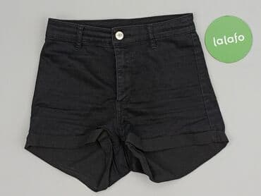 hm krótkie spodenki czarne: H&M, Szorty damskie, rozmiar XS — 2