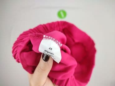 hello kitty spodnie temu: Pink, Spodnie materiałowe damskie, L — 5