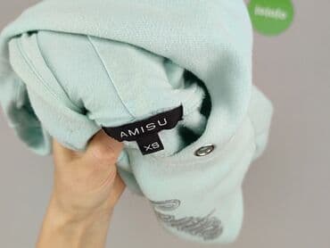 bluzy damskie markowe wyprzedaż: Amisu, Bluza z kapturem damska, rozmiar XS — 4