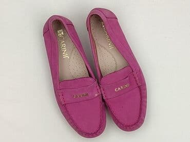ccc klapki różowe: Carinii, Półbuty damskie, rozmiar 37 — 1