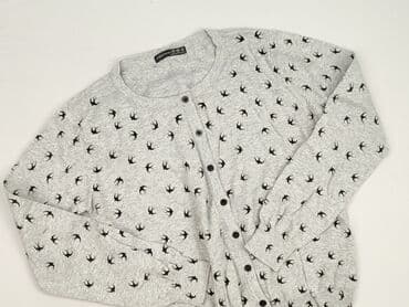 sweter w chmurki reserved: Atmosphere, Kardigan damski, rozmiar L — 1