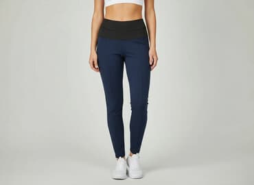 legginsy granatowe damskie: Esmara, Legginsy Sportowe damskie, rozmiar S — 6