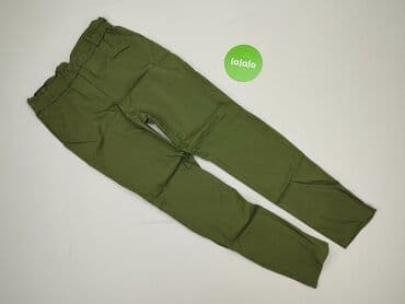 jaki krawat do zielonej sukienki: Spodnie materiałowe damskie, S — 2