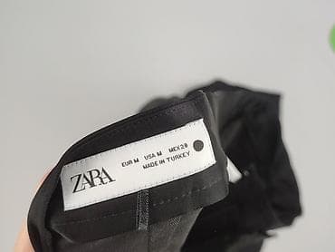 stadivarius cargo: Zara, Material trousers for women, size M — 4