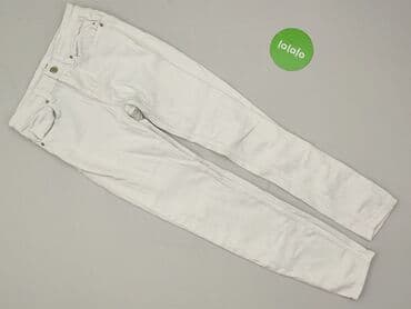 zara woskowane spodnie: Skinny, Material trousers for women, size XS (EU 34) — 2