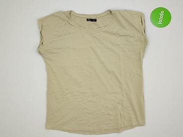 basic koszulka biala: Sinsay, T-shirt damski, rozmiar L — 2