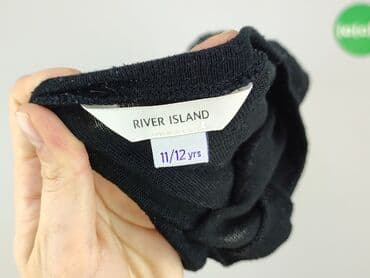 koszulki billie eilish: Bluzka, River Island, 12 lat, 146-152 cm, stan - Dobry — 4