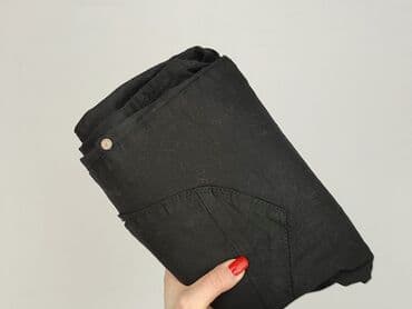 bluzki czarne plus size: Spodnie materiałowe damskie, rozmiar L — 6