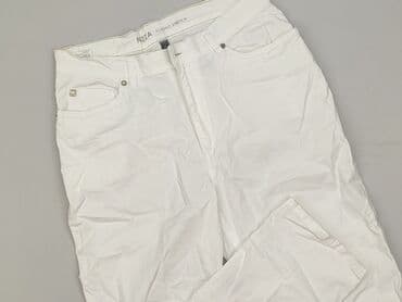 Material trousers for women, size L at lalafo.pl Material trousers for women, size L