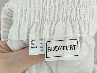 białe buty deichmann: BODY FLIRT, Spodnie materiałowe damskie, rozmiar S — 4