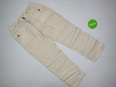 superga biale: Spodnie materiałowe damskie, rozmiar S — 2