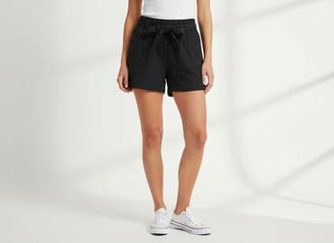 spodenki bawełniane damskie duże rozmiary: ONLY, Szorty damskie, rozmiar S — 7