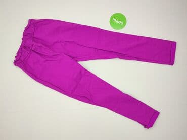 jeansy damskie podarte: Material trousers for women, size S (EU 36) — 2