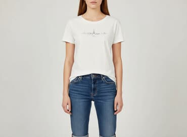 t shirt paris h m: Amisu, T-shirt damski, rozmiar S — 1