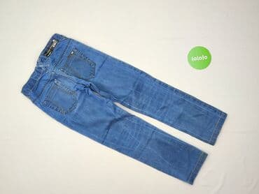 koszulka hugo boss: Spodnie jeansowe, George, 8 lat, 122/128, stan - Dobry — 3