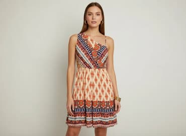 sukienki 100 wiskoza: J. Stars, Sukienka damska, rozmiar One size — 1