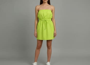 buty ze wstążką: Sukienka damska, rozmiar S — 5