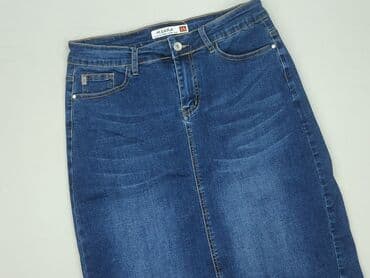 niebieska spódnice plisowane: M.Sara, Spódnica damska, L — 1