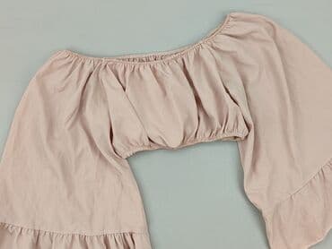 bluzka z bufiastymi rekawami: Top damski, rozmiar S — 1