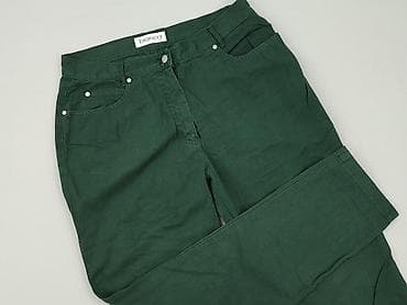 solar jeansy: Bianca, Spodnie materiałowe damskie, rozmiar 2XL — 1