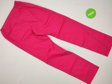 Material trousers for women, L — 3