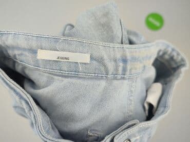 legginsy błękitne: Leggings, Jeansy damskie, rozmiar S — 4