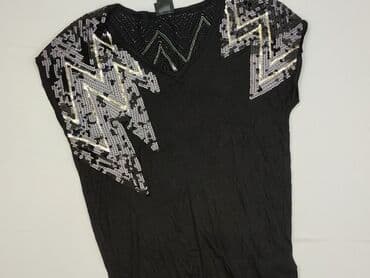 bluzki złotą nitką: H&M, T-shirt damski, rozmiar XS — 1