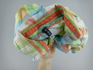 kamizelka futerko 128: Shirt 1.5-2 years, condition - Very good, pattern - Cell, color - Light blue — 5