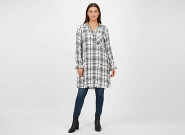 sukienka damska w kratę: Long Tall Sally, Sukienka damska, rozmiar XL — 6