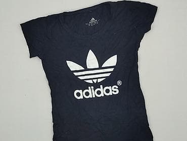 bluzki czerwone: Adidas, T-shirt damski, rozmiar M — 1