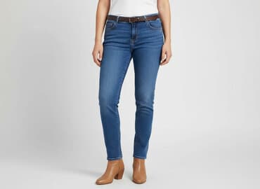 buty oleksy mokasyny: Laura Ashley, Jeansy damskie, rozmiar L — 6