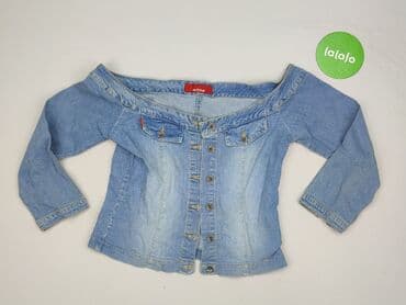 kurtka niebieska trapstar: Women`s jeans jacket, size S — 3