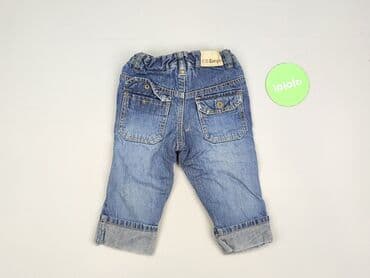 modne jeansy: Denim pants, H&M, 12-18 months, condition - Perfect — 3
