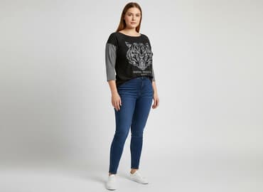 koszulka z kotem sinsay: Sinsay, Bluzka damska, rozmiar 2XL — 7