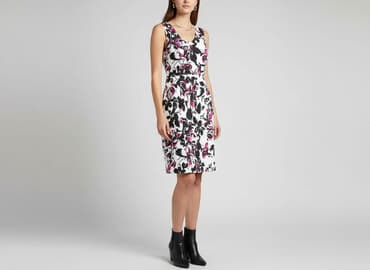 sukienki na wesele dla 50 latki długie: Sukienka damska, rozmiar M — 1