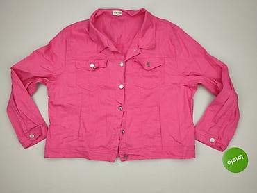 fsbn jacket: Melody Lashes, Kurtka jeansowa damska, rozmiar 5XL — 2