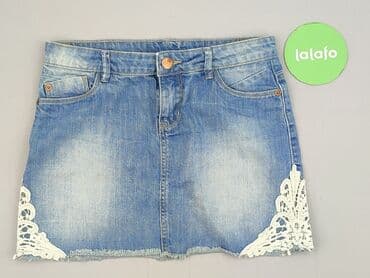 spodenko spódniczka jeans: Spódnica damska, rozmiar M — 2