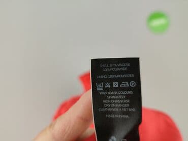 czerwona bluzka z baskinką: By very, Bluzka damska, rozmiar L — 6