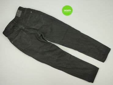 dżinsy z wysokim stanem czarne: H&M, Jeansy damskie, rozmiar XS — 4