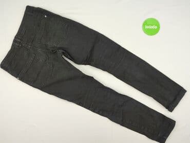 czarne jeansy męskie reserved: Jeansy dla mężczyzn, rozmiar M — 3