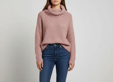 gruby sweter: Jacqueline De Yong, Sweter damski, rozmiar M — 6