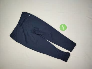 woskowane legginsy z wysokim stanem zara: Freesia, Material trousers for women, size XL (EU 42) — 3